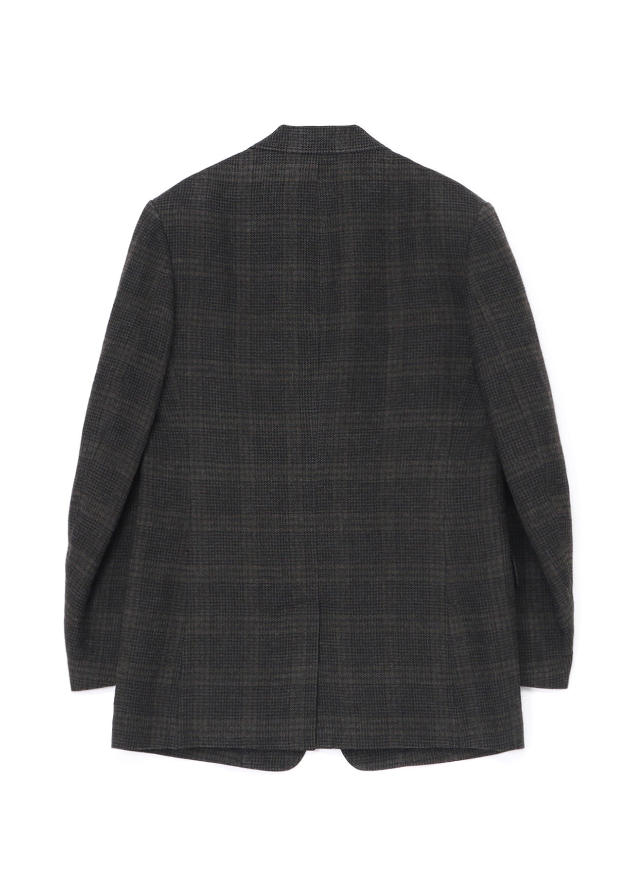 LINEN / WOOL 3-BUTTONS JACKET WITH BOX POCKET