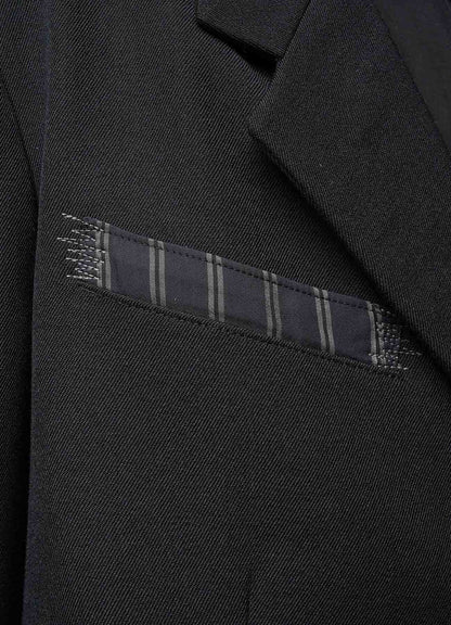 COMBINATION JACKET WITH ZIG-ZAG STITCH