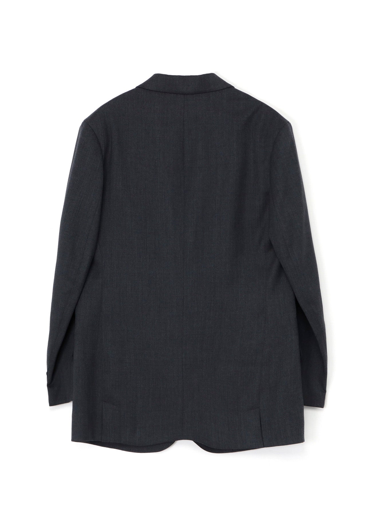 WOOL GABARDINE 2-BUTTON JACKET