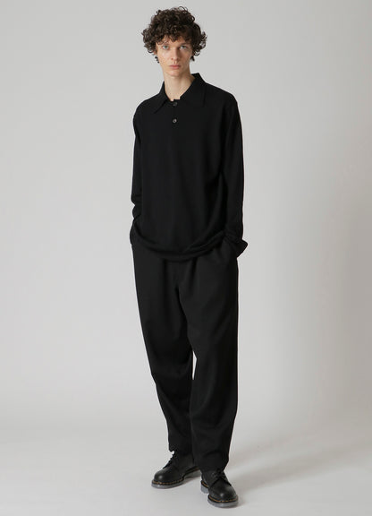 12G JERSEY Y's for men LOGO POLO KNIT