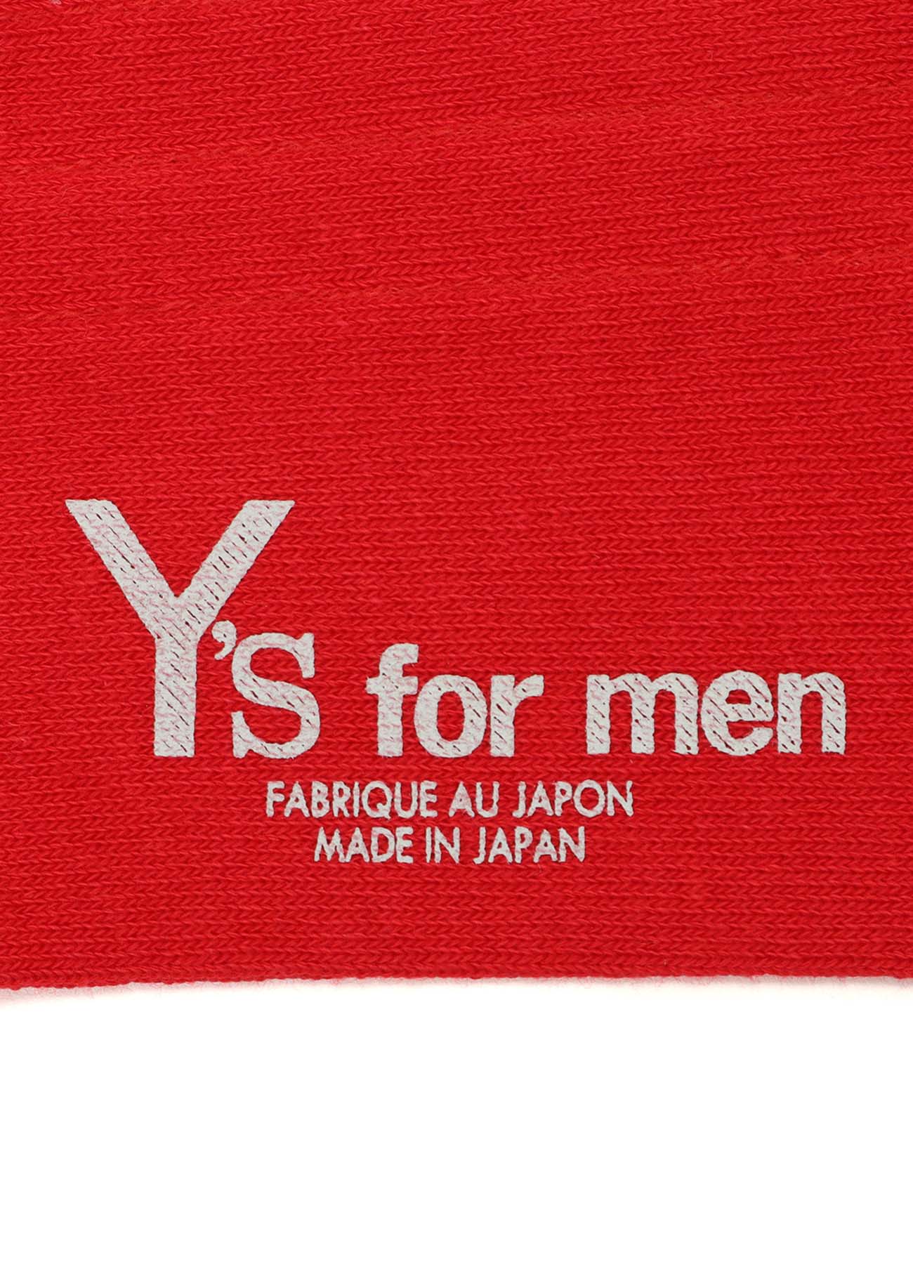 Y's for men LOGO SOCKS