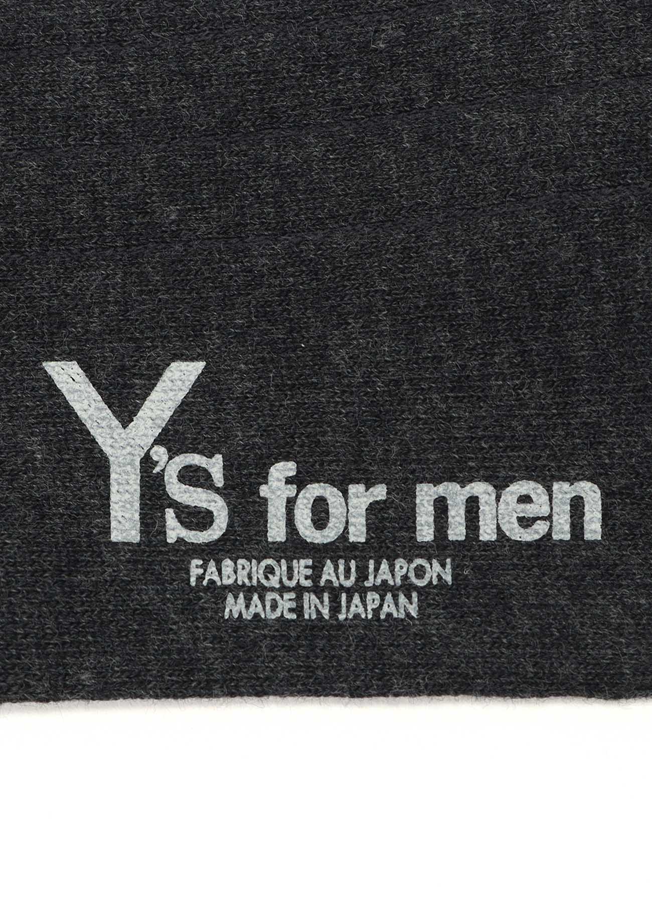 Y's for men LOGO SOCKS