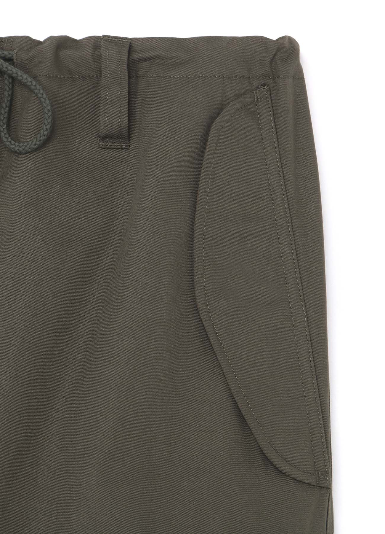 POLYESTER/COTTON TWILL CARGO PANTS