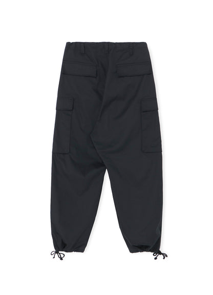 POLYESTER/COTTON TWILL CARGO PANTS