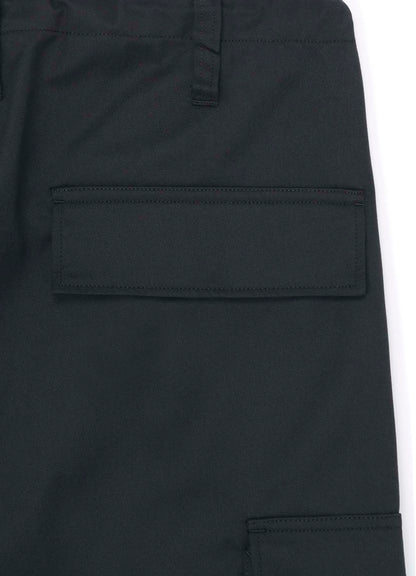 POLYESTER/COTTON TWILL CARGO PANTS