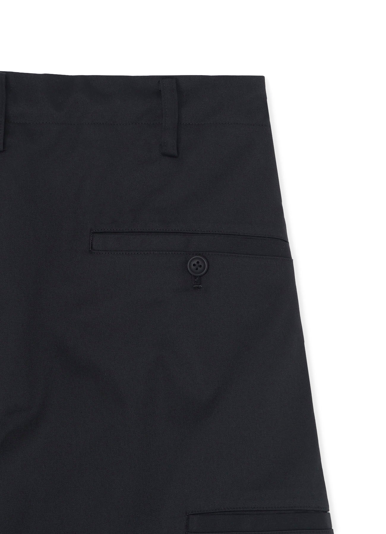 POLYESTER/COTTON TWILL PANTS WITH SIDE POCKET