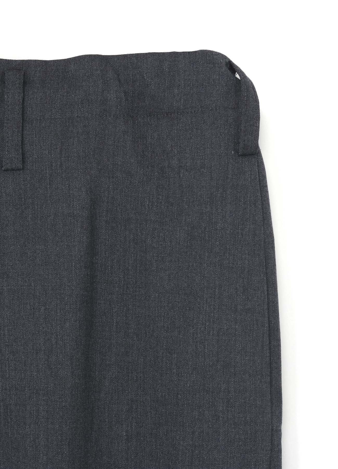 WOOL GABARDINE PANTS WITH SIDE TACK