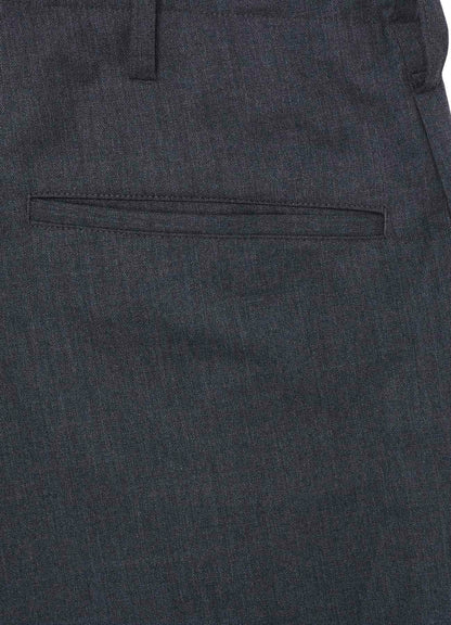 WOOL GABARDINE PANTS WITH SIDE TACK