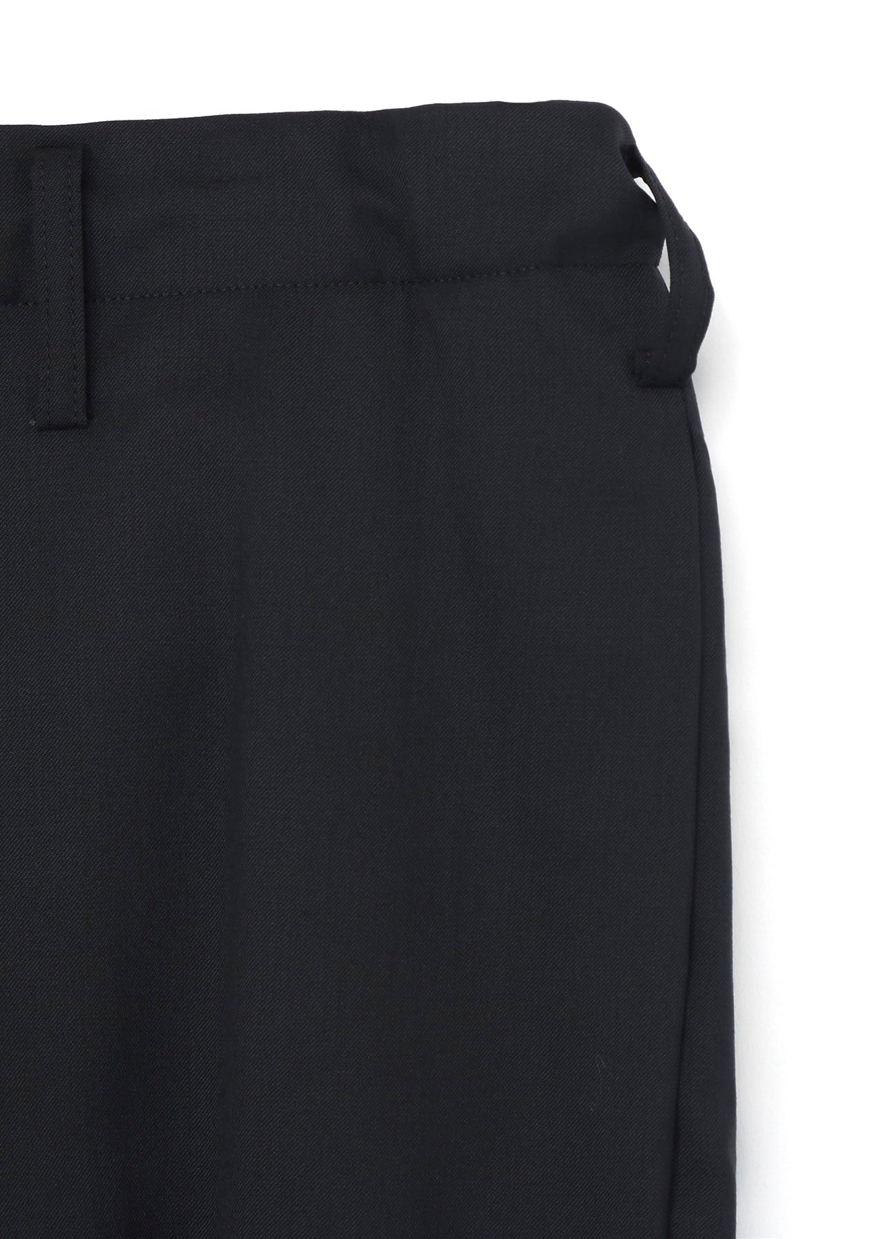 WOOL GABARDINE PANTS WITH SIDE TACK