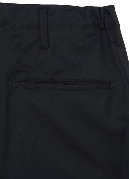 WOOL GABARDINE PANTS WITH SIDE TACK