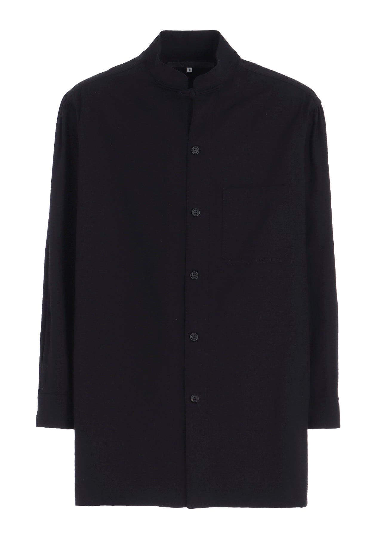 COTTON FLANNEL CHINA SHIRT – THE SHOP YOHJI YAMAMOTO