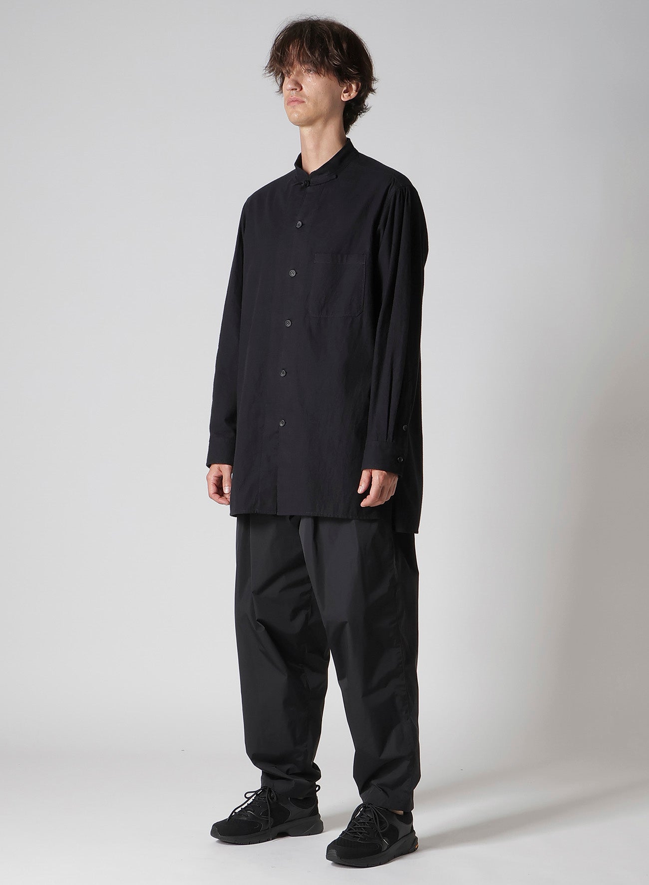 COTTON FLANNEL CHINA SHIRT – THE SHOP YOHJI YAMAMOTO