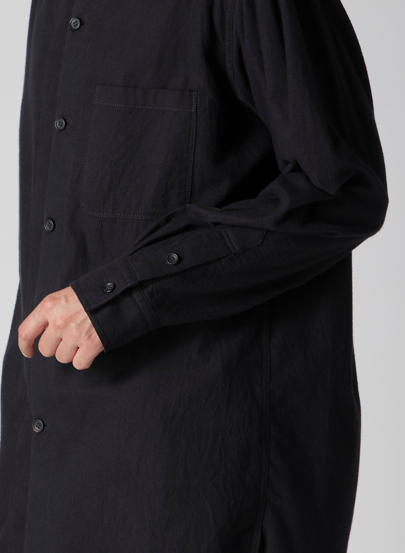 COTTON FLANNEL CHINA SHIRT