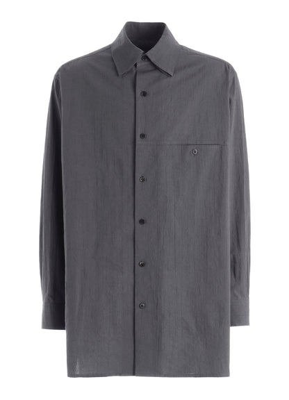 roll collar dress shirt Mr. B Roll Collar Sport Shirt Classic Textured Comfort Lansky Bros