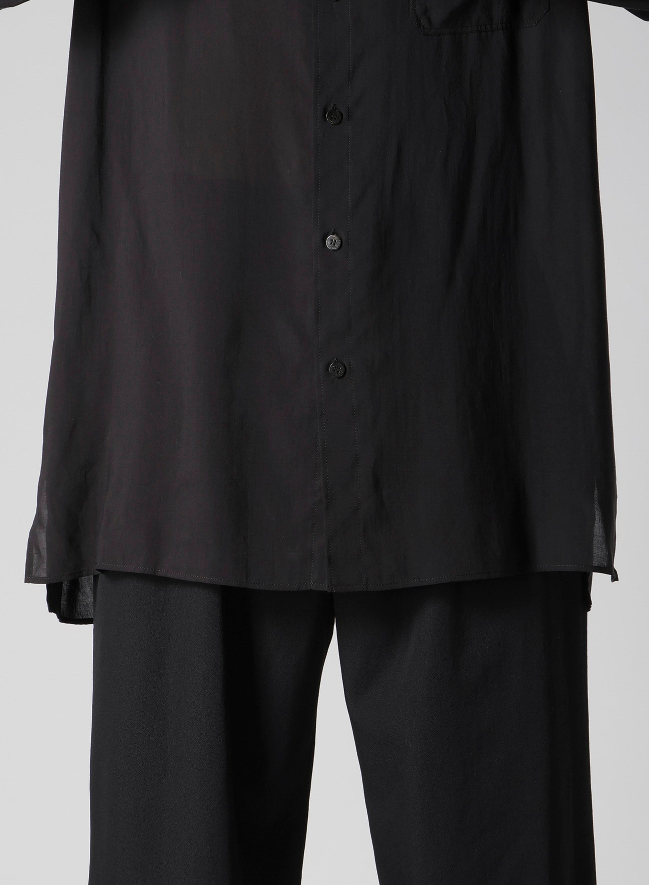 Yohji Yamamoto セルロースシャツ CELLULOSE LAWN STANDARD BIG SHIRT – THE SHOP YOHJI YAMAMOTO