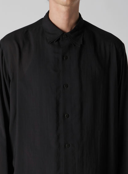 CELLULOSE LAWN TRIPLE COLLAR BLOUSE