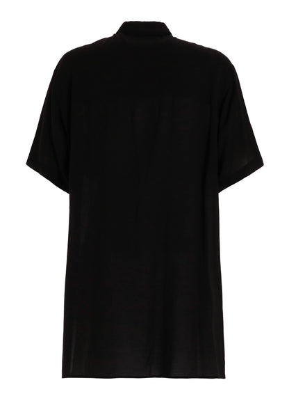 【PIECE UNIQUE】CELLULOSE LAWN SHORT-SLEEVE SHIRT WITH RANDOM BUTTONS