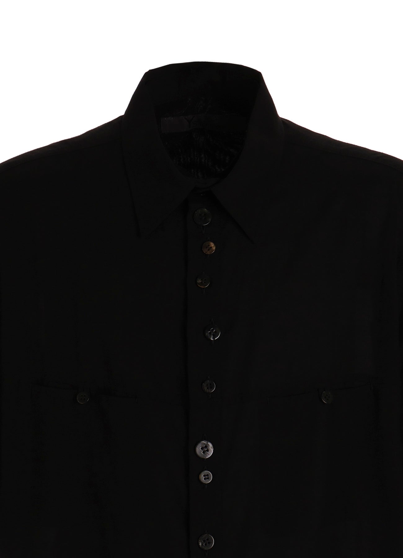 【PIECE UNIQUE】CELLULOSE LAWN SHORT-SLEEVE SHIRT WITH RANDOM BUTTONS