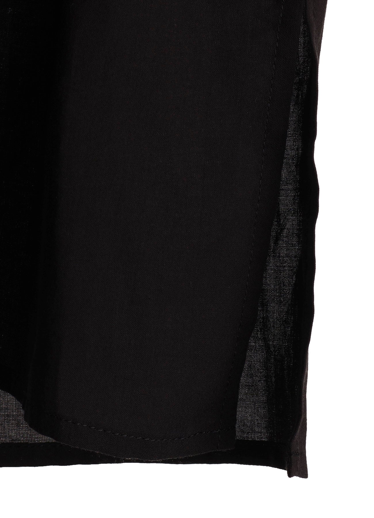 【PIECE UNIQUE】CELLULOSE LAWN SHORT-SLEEVE SHIRT WITH RANDOM BUTTONS