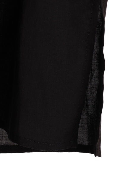 【PIECE UNIQUE】CELLULOSE LAWN SHORT-SLEEVE SHIRT WITH RANDOM BUTTONS