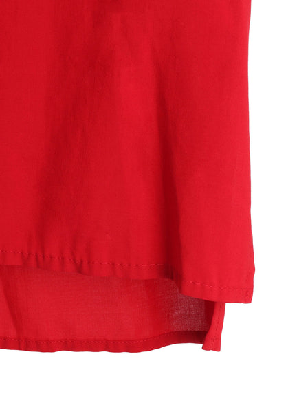 【PIECE UNIQUE】RAYON LAWN ZIP POCKET SHIRT