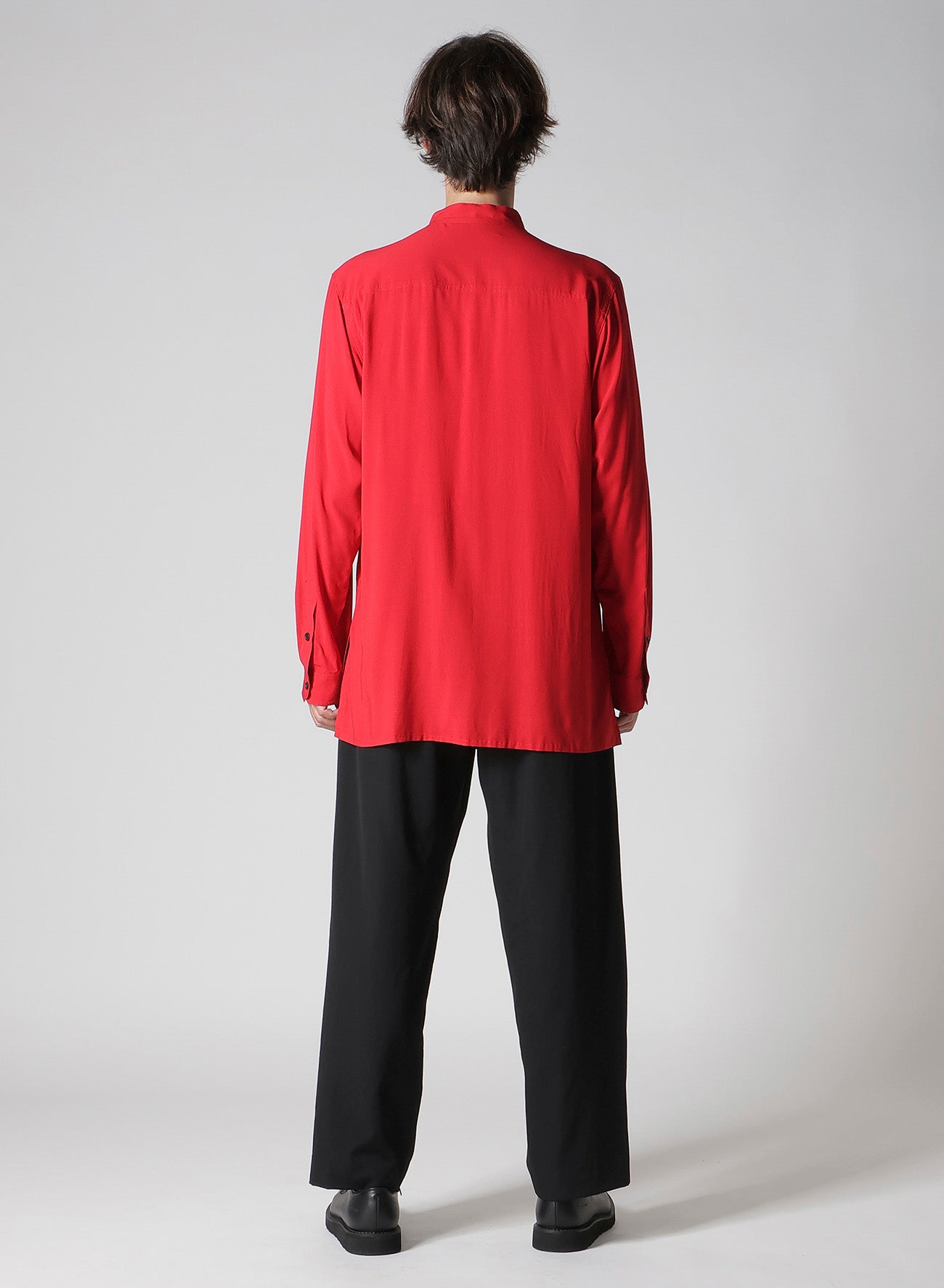 KHADI PANEL STAND COLLAR SHIRT