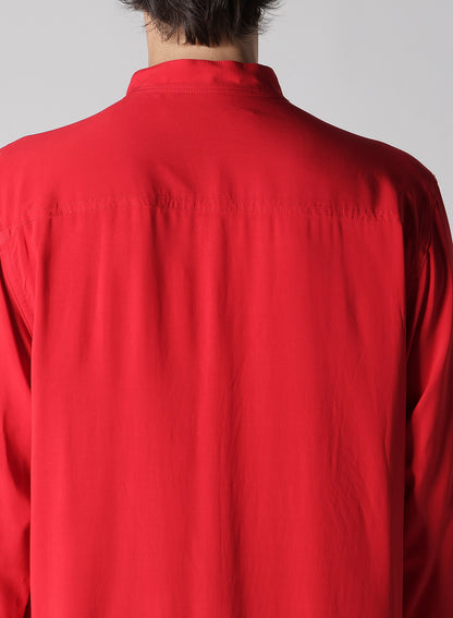 KHADI PANEL STAND COLLAR SHIRT