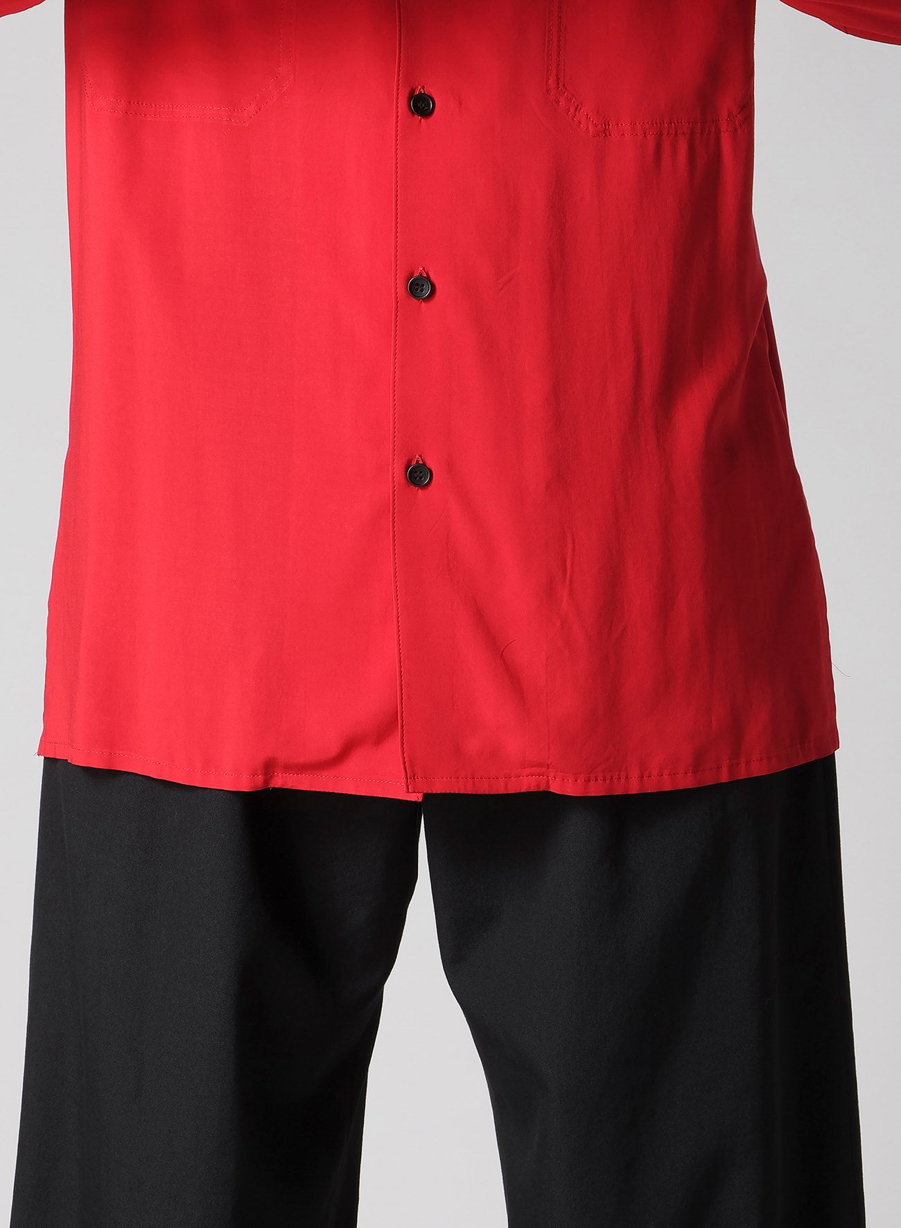 KHADI PANEL STAND COLLAR SHIRT