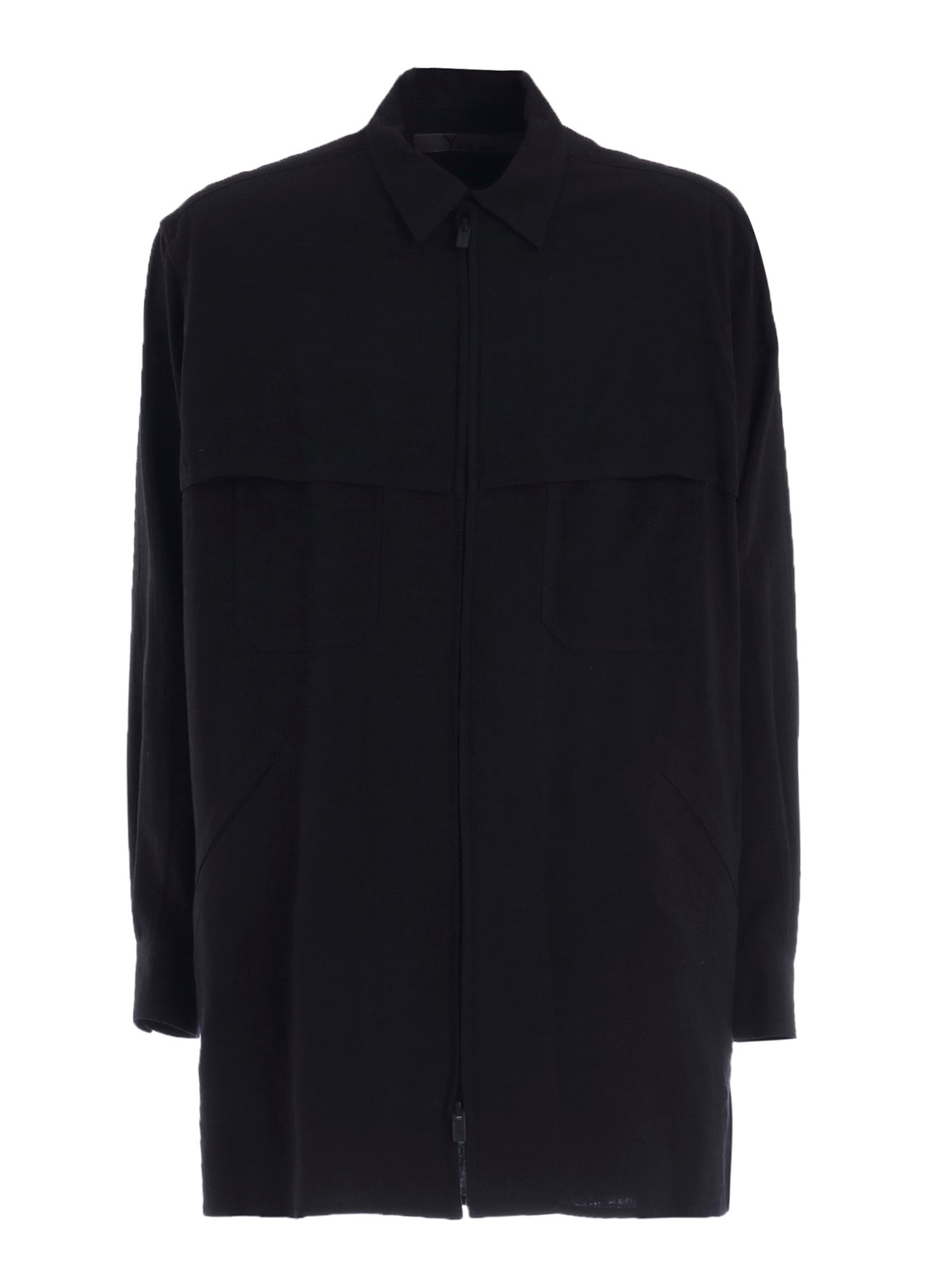 RY/LI CLOTH FRONT ZIP SHIRT – THE SHOP YOHJI YAMAMOTO