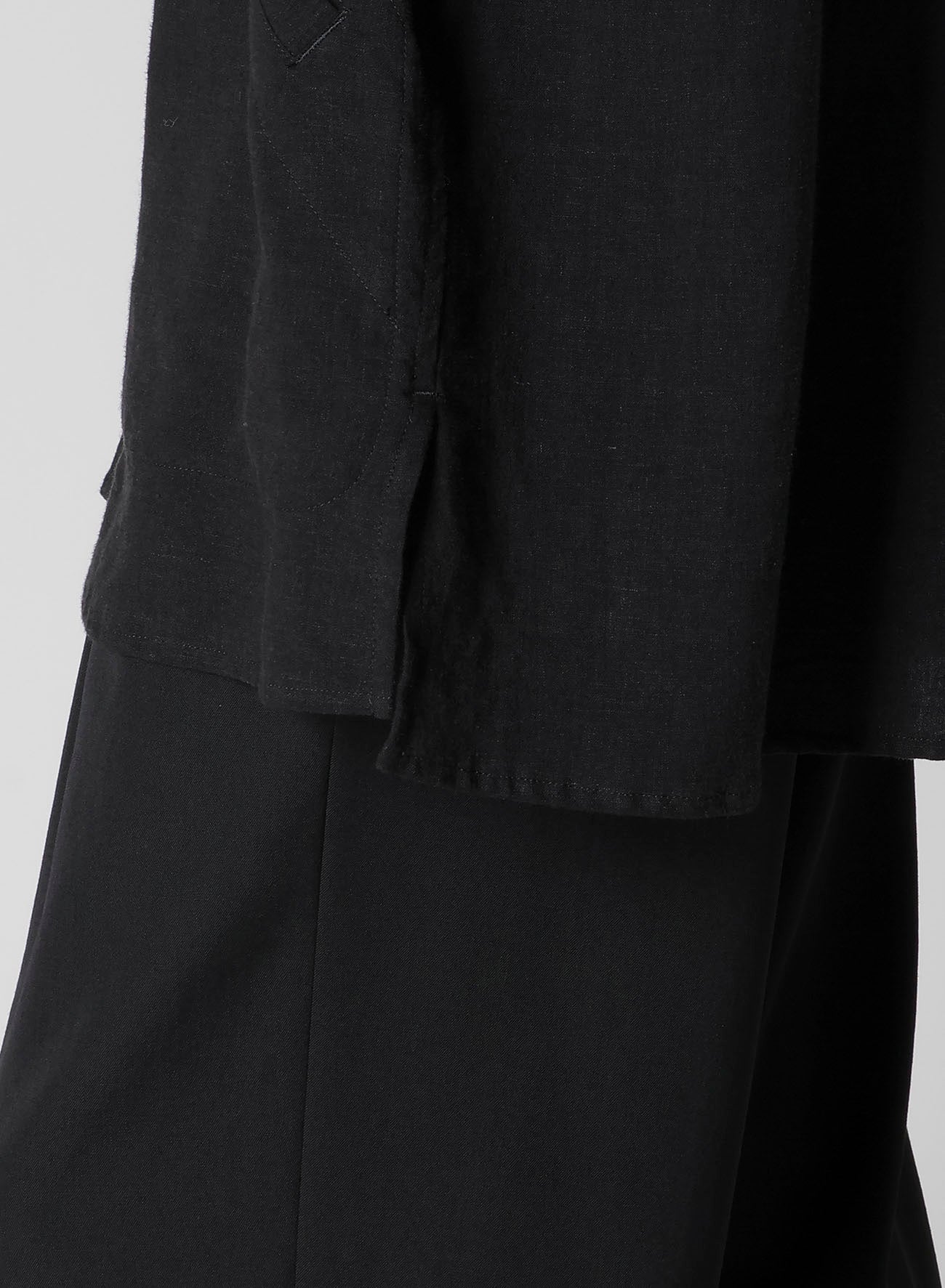 RY/LI CLOTH FRONT ZIP SHIRT – THE SHOP YOHJI YAMAMOTO