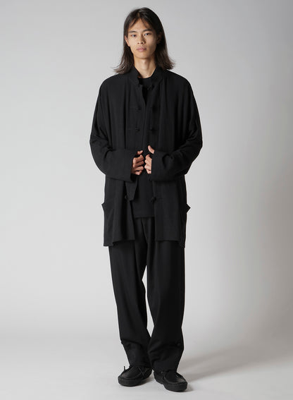 RY/LI CLOTH CHINA BUTTON STAND COLLAR SHIRT