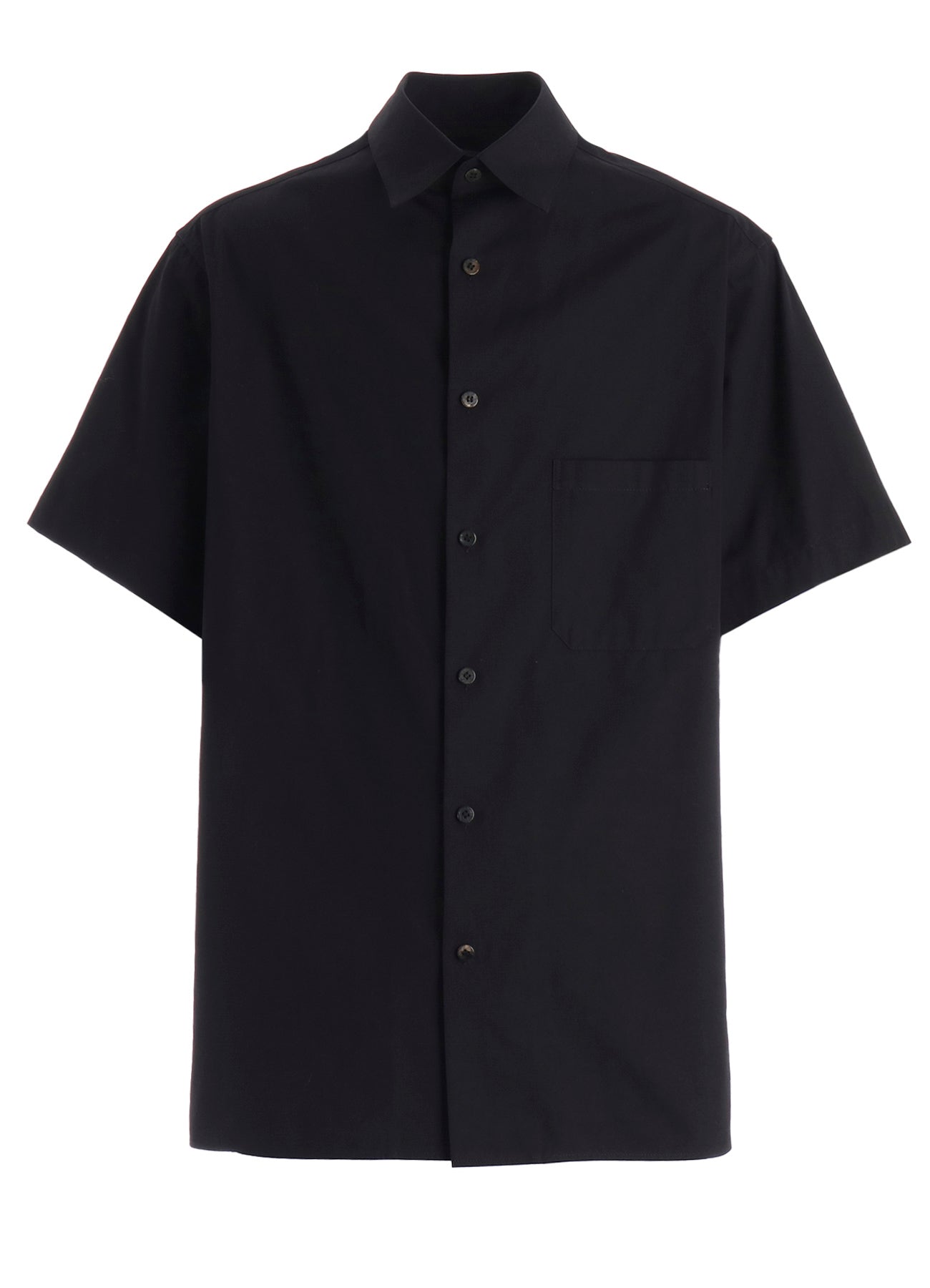 80/2 BROAD STANDARD SHORT SLEEVE BIG SHIRT – THE SHOP YOHJI YAMAMOTO