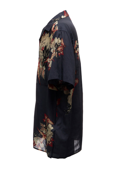 ALOHA SHIRT WITH FLOWER PRINT