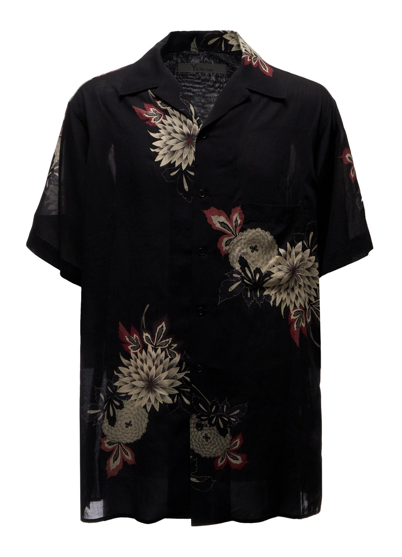 ALOHA SHIRT WITH FLOWER PRINT