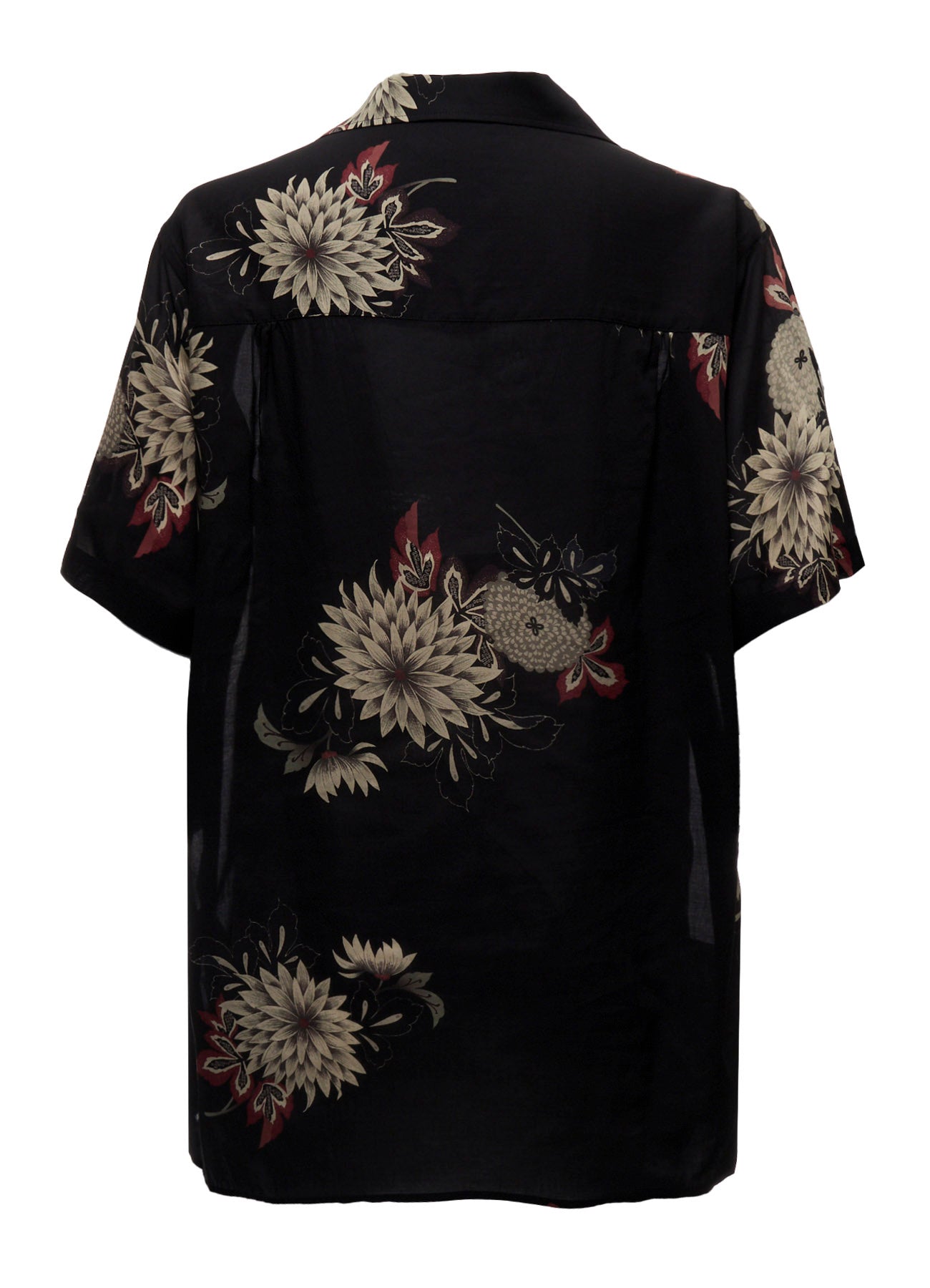 ALOHA SHIRT WITH FLOWER PRINT – THE SHOP YOHJI YAMAMOTO