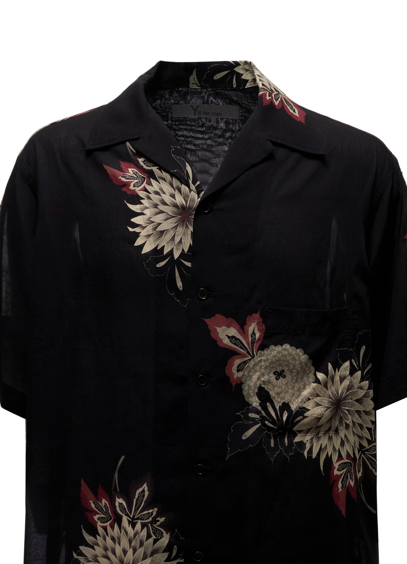 ALOHA SHIRT WITH FLOWER PRINT