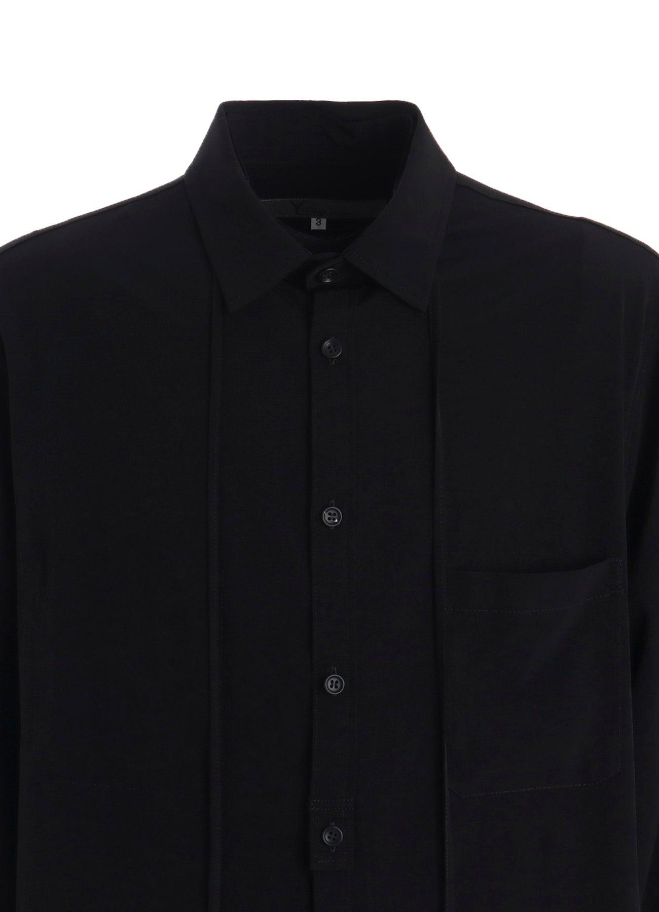 TA TUXEDO TIE-STRING SPARE COLLAR SHIRT – THE SHOP YOHJI YAMAMOTO