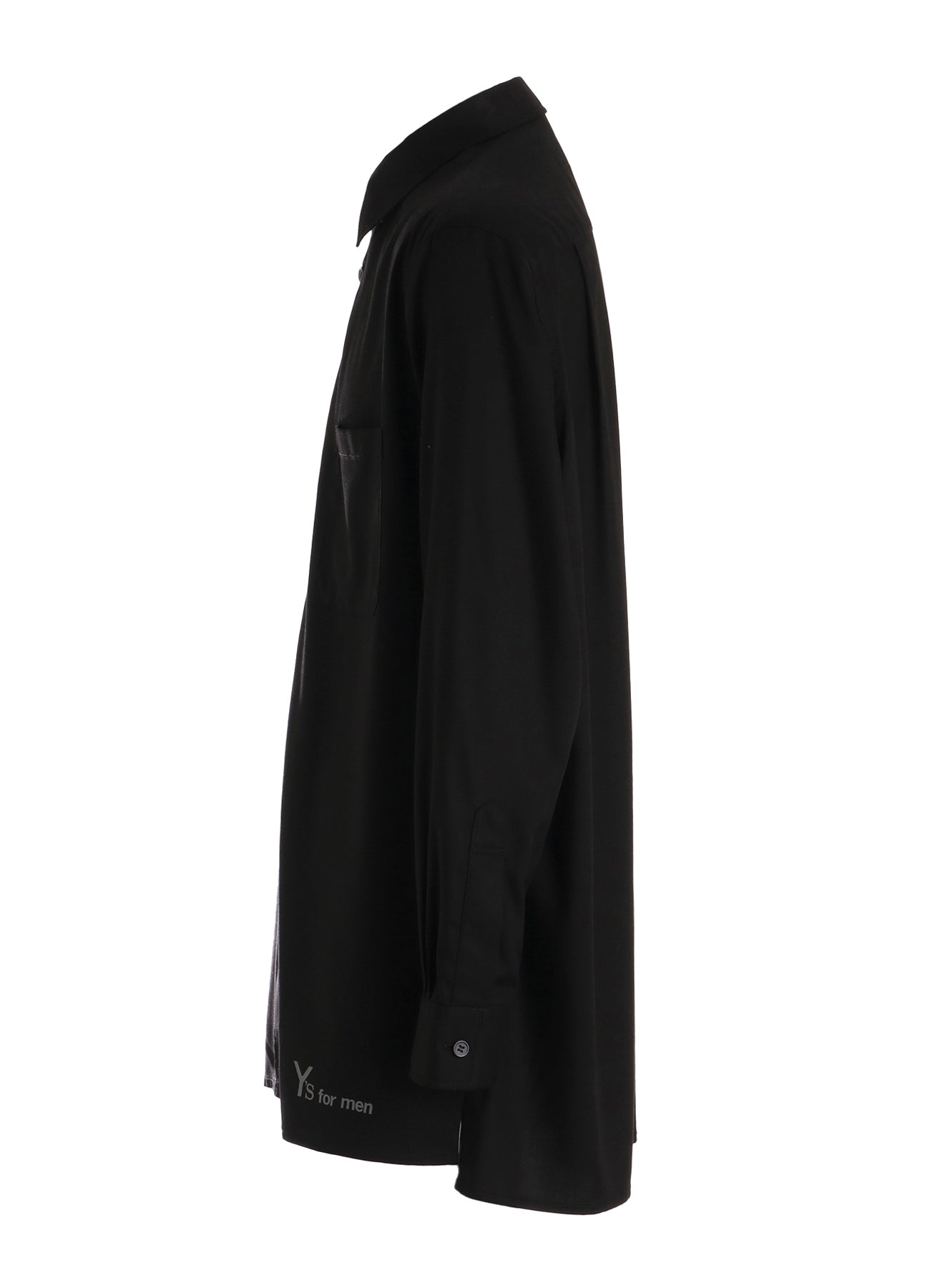 LOGO PRINT FRONT HEM SHIRT