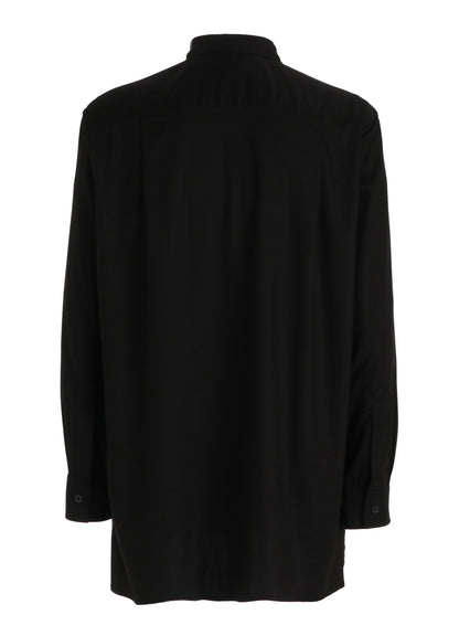 LOGO PRINT FRONT HEM SHIRT