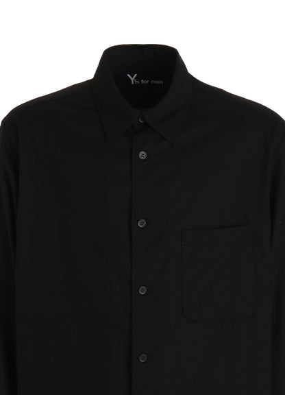 LOGO PRINT FRONT HEM SHIRT