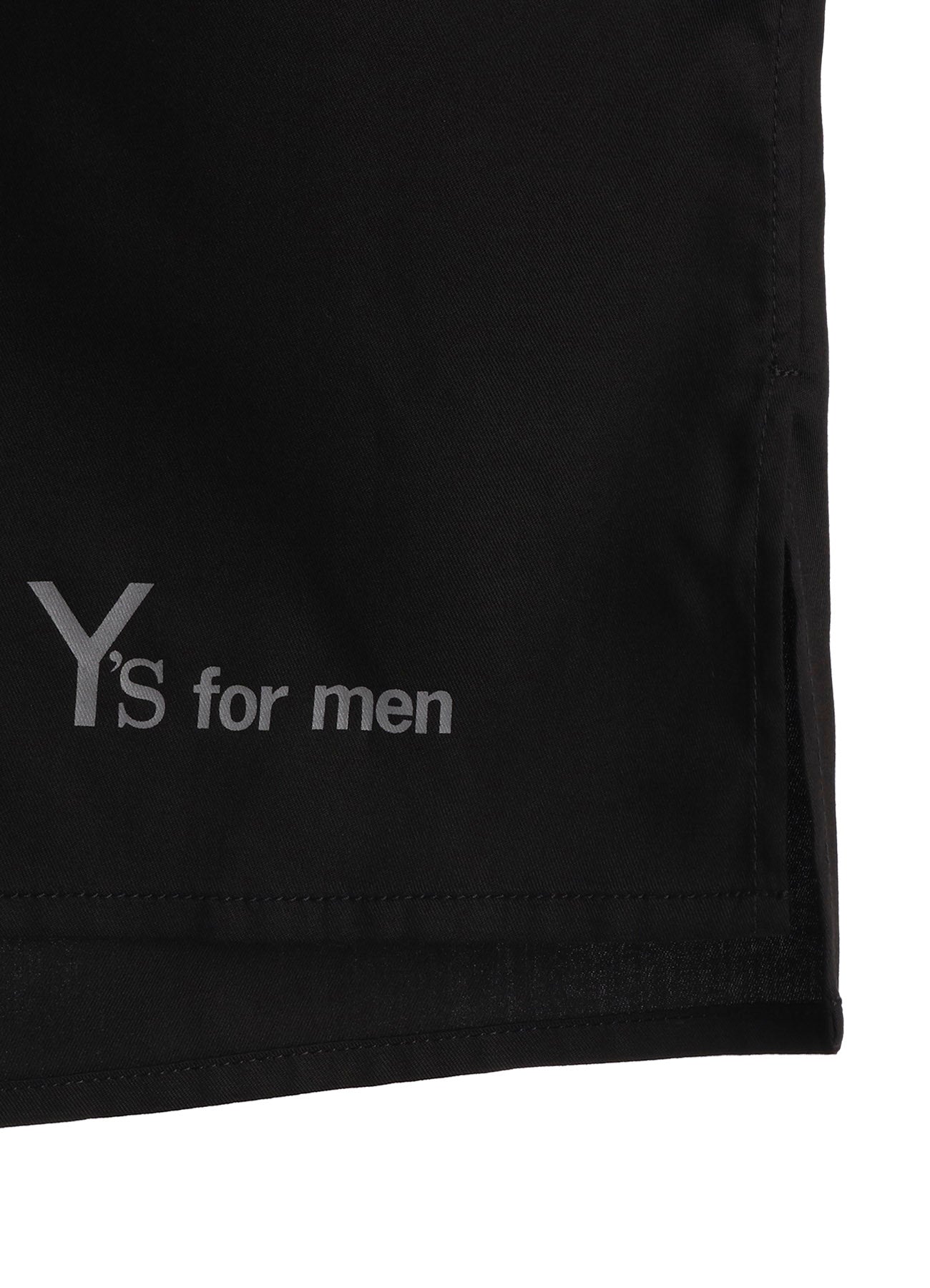 LOGO PRINT FRONT HEM SHIRT