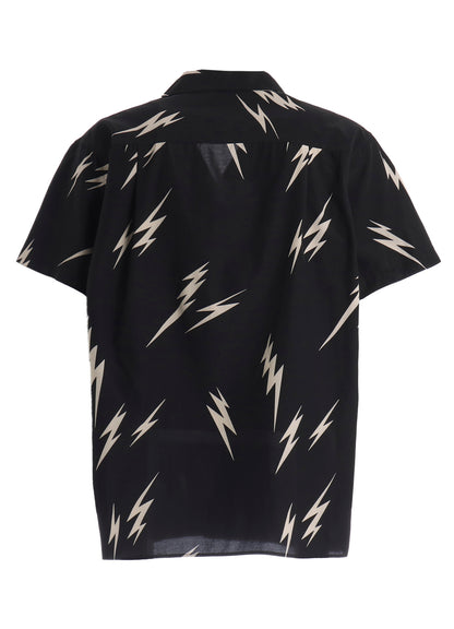 【Y's for men × MASSES】THUNDER BLEACH DYED SHORT SLEEVE SHIRT