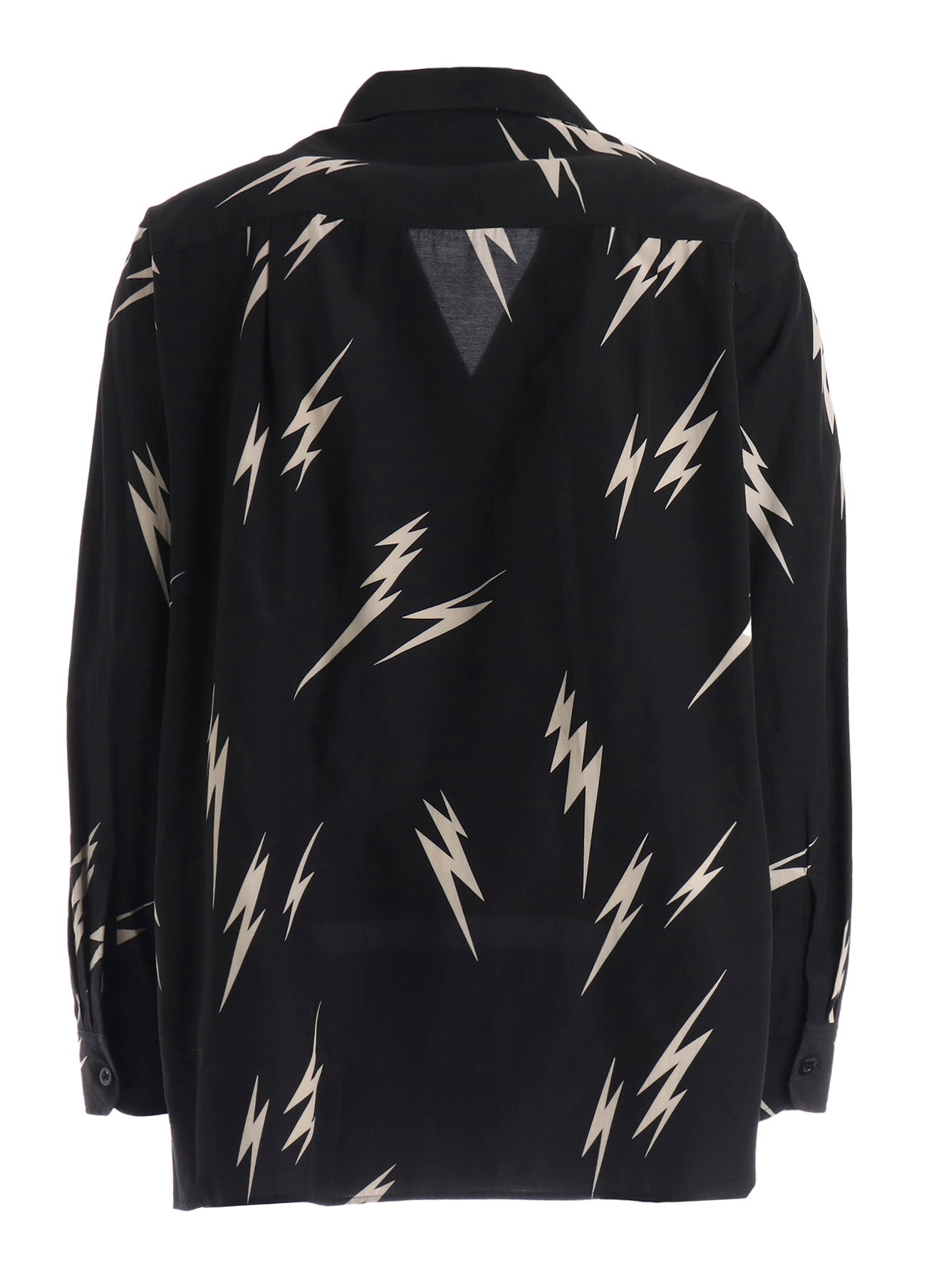 【Y's for men × MASSES】THUNDER BLEACH DYED LONG SLEEVE SHIRT