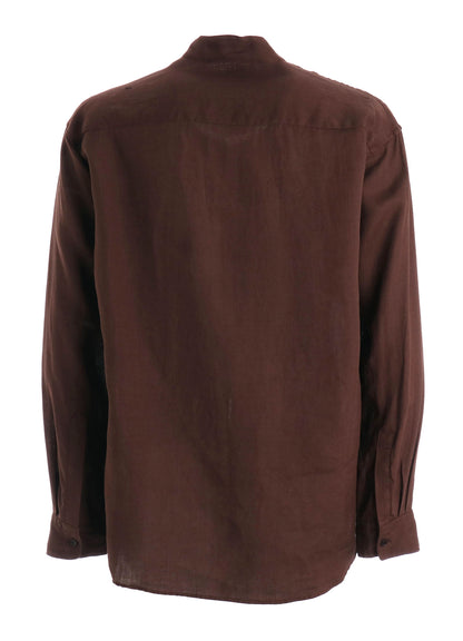 【Y's for men × MASSES】LINEN STAND COLLAR SHIRT