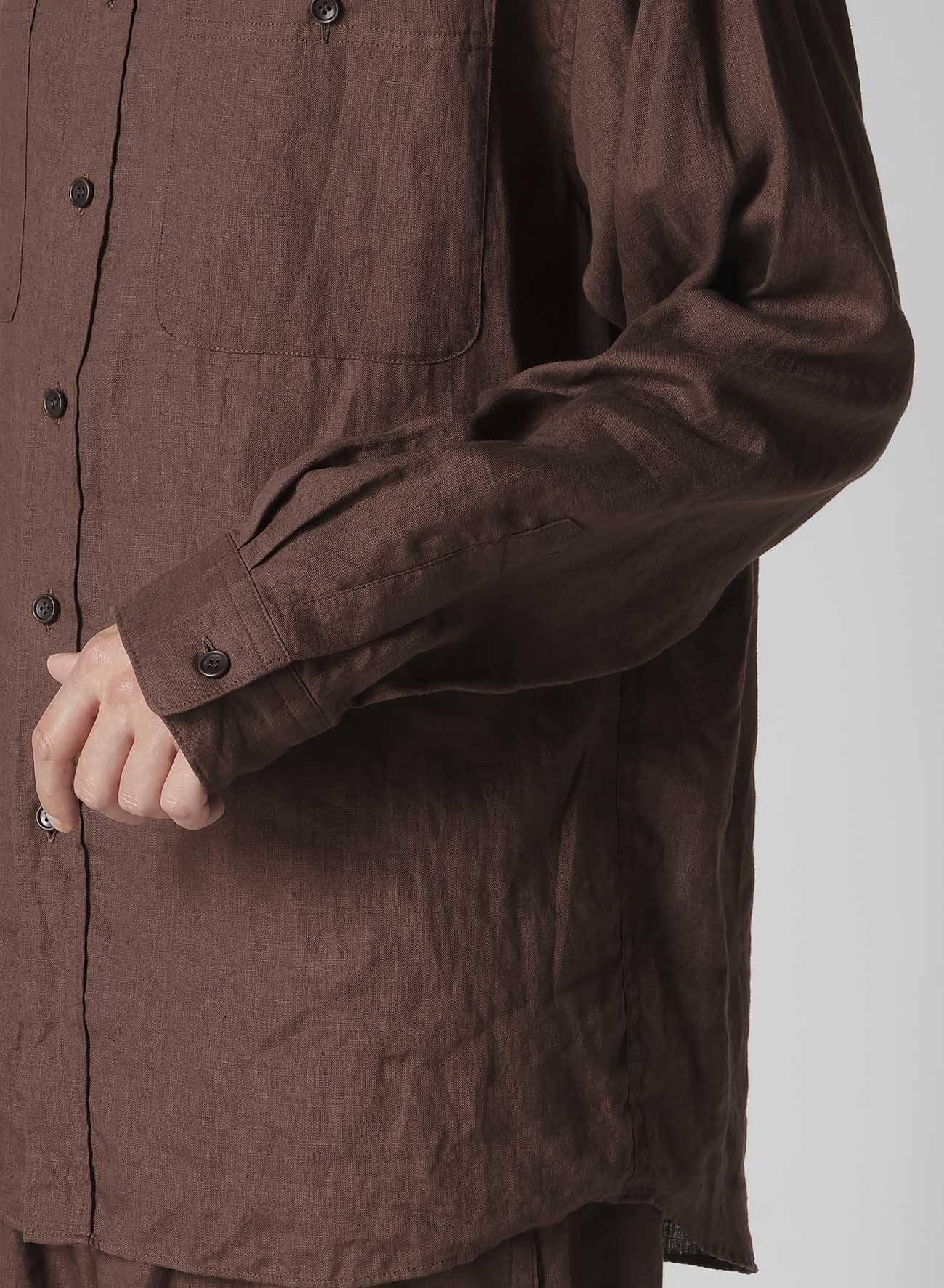 Y's for men × MASSES】LINEN STAND COLLAR SHIRT – THE SHOP YOHJI