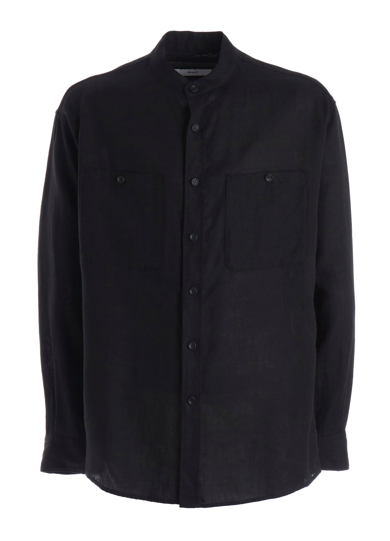 【Y's for men × MASSES】LINEN STAND COLLAR SHIRT