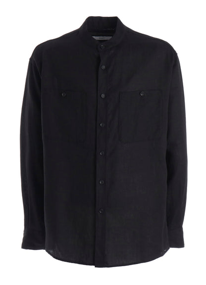 【Y's for men × MASSES】LINEN STAND COLLAR SHIRT