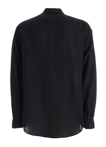 【Y's for men × MASSES】LINEN STAND COLLAR SHIRT