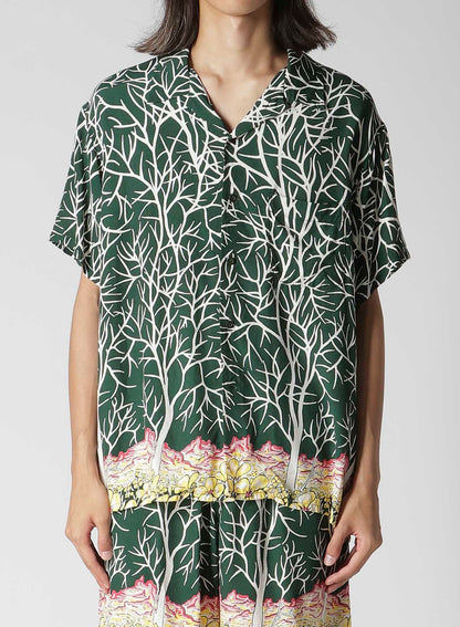 【Y's for men × MASSES】HAWAIIAN SHORT SLEEVE SHIRT