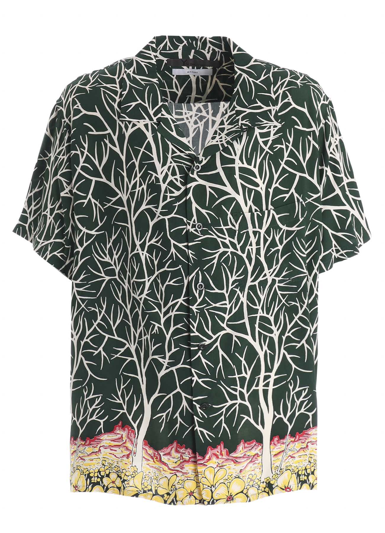 【Y's for men × MASSES】HAWAIIAN SHORT SLEEVE SHIRT